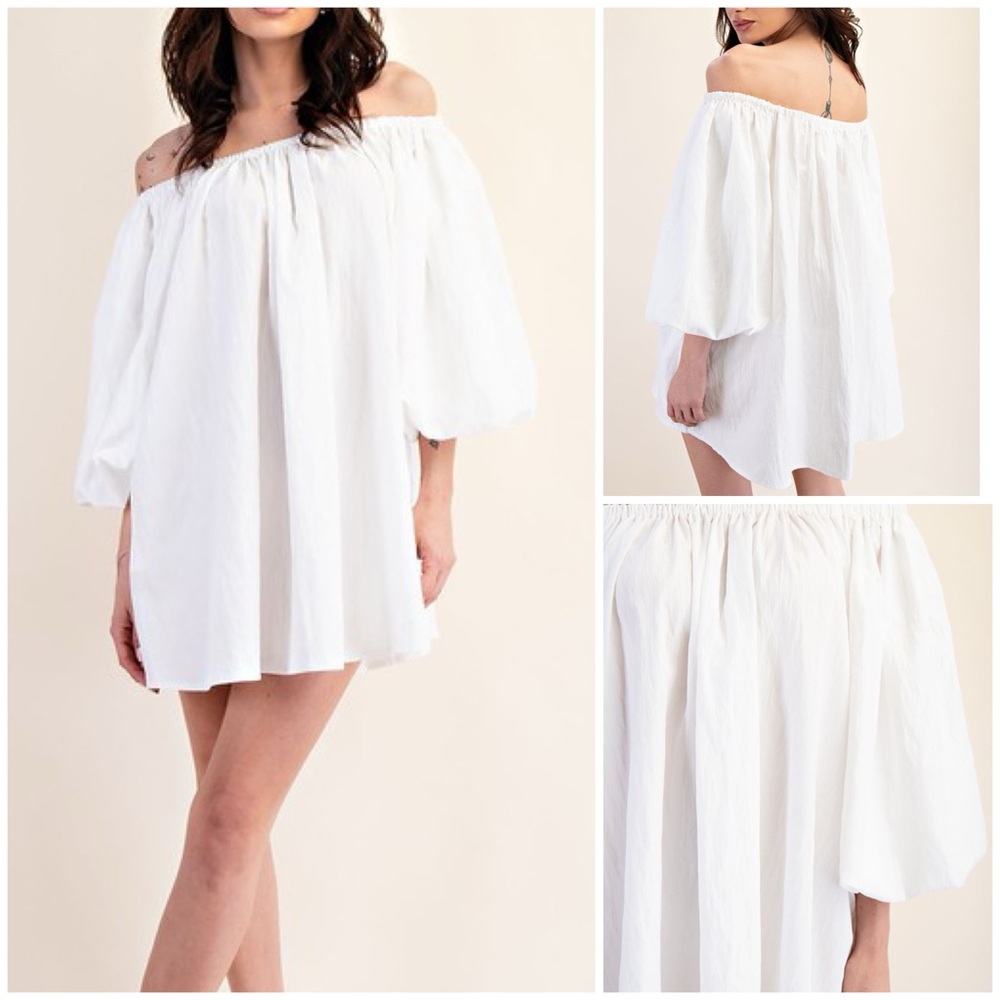 🤍 JUST ARRIVED 🤍 Off-Shoulder Mini Dress